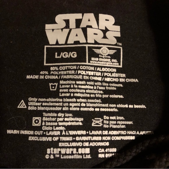 Star Wars x Mad Engine Darth Vader Lace Front Tshirt Goth Cosplay Con Black New - Picture 4 of 5